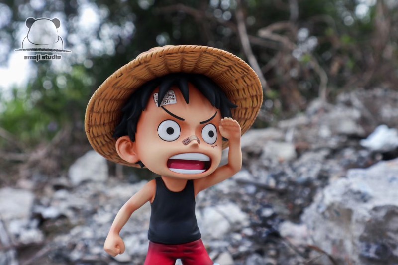 【Pre order】Emoji studio One-PieceOne-Piece Monkey D Luffy looking for somebody SD Scale Resin Statue Deposit