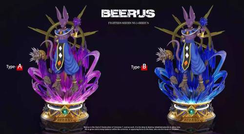 【Pre order】SHK Studio Dragon Ball Super Fighters series NO.1—Beerus Resin Statue Deposit