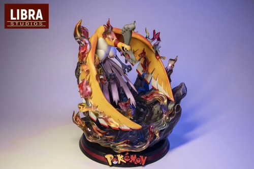 【Pre order】Libra Studio Pokemon Golden Bird Ho-Oh Resin Statue Deposit