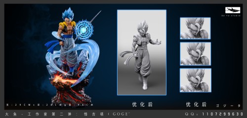 【Pre order】Big Fish Studio Dragon Ball Super Gogeta 1:6 Scale Resin Statue Deposit