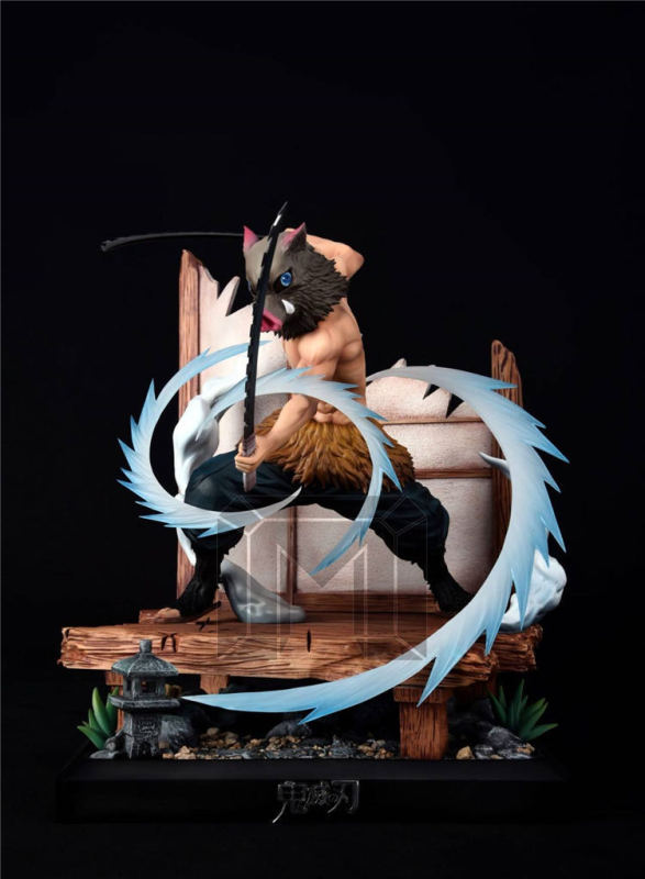 【In Stock】Model Palace Demon Slayer Series No.1 Kimetsu no Yaiba Hashibira Inosuke Resin Statue