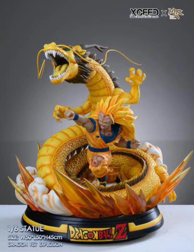 【Pre order】Xcreed Mrc Studio Dragon Ball Super Goku Saiyan Dragon Fist Explosion 1:6 Scale Resin Statue Deposit