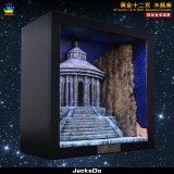 【Pre order】JacksDo Saint Seiya the zodiac constellations JK.Scene-30 XI BOX Zodiac Aquarius Diorama Resin Statue Deposit
