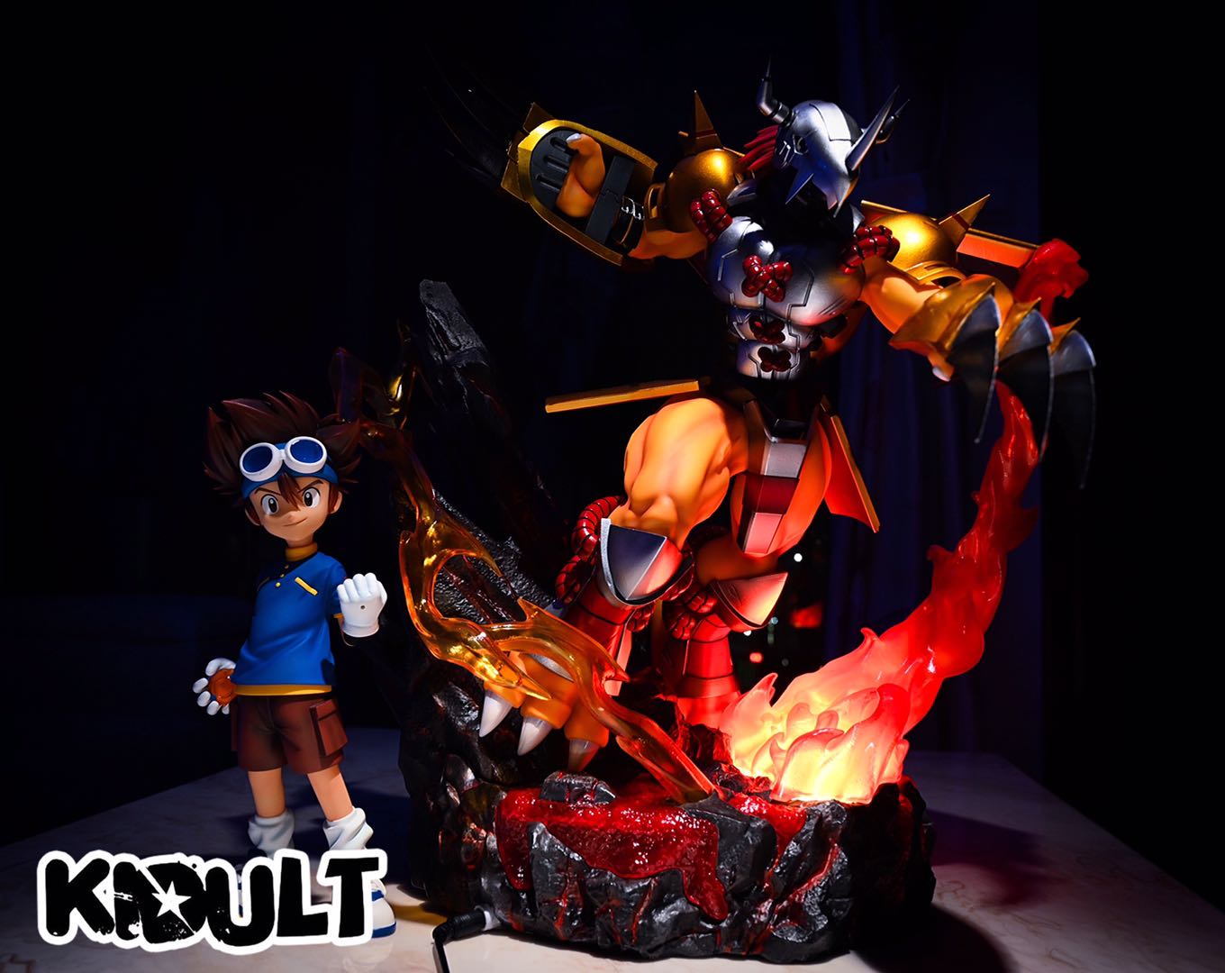 Kidult Studio デジモン デジタルモンスター ギルモン フィギュア