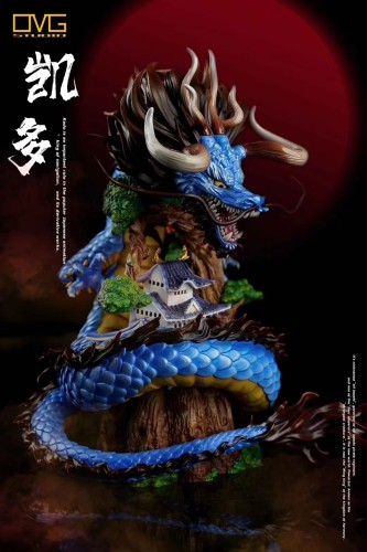 【In Stock】OMG Studio One-Piece Yonko KAIDO Pirates Kaido Dragon Resin Statue