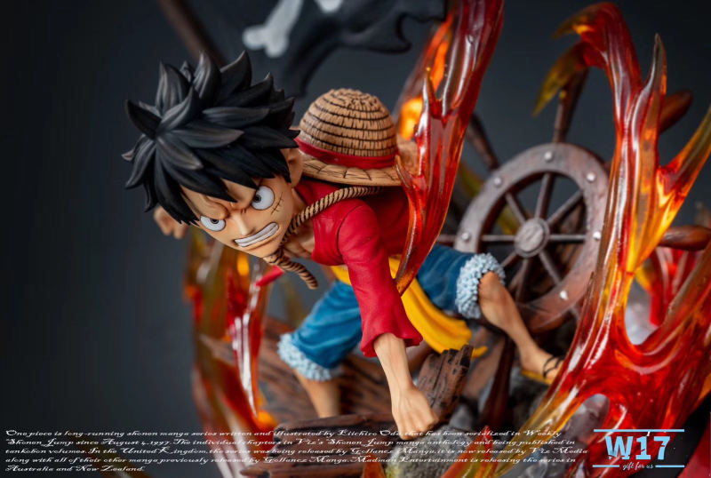 【Pre order】W17 Studio One-Piece Luffy two years after WCF Resin Statue Deposit