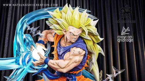 Pre order】Infinite Studio Dragon Ball Z Goku SSJ 1/4 Scale Resin Statue  Deposit