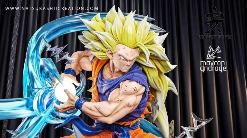 【Pre order】KD Collectibles Dragon Ball Z Super Goku SSJ3 1/4 Scale Resin Statue Deposit