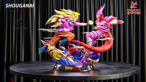 【Pre order】KD Collectibles Dragon Ball Z Super Goku SSJ3 VS Janenba 1/4 Scale Resin Statue Deposit
