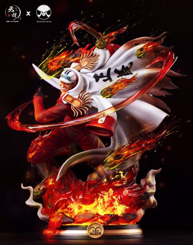 【In Stock】Burning Wind Studio One Piece Navy Sakazuki 1/6 Scale Resin Statue