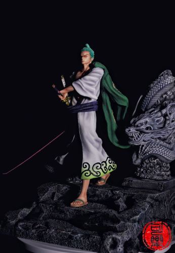 【Pre Order】Cola One-Piece Roronoa Zoro Land of Wano Series Resin Statue Deposit