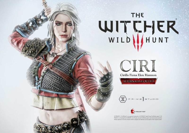 【Pre order】Prime 1 Studio PMW3-10DXS The Witcher 3: Wild Hunt Ciri Fiona Elen Riannon Alternative Outfit Resin Statue Deposit（Copyright）