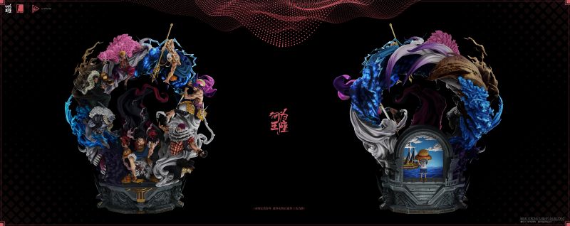 【In Stock】Last Sleep Studio One-Piece the Crown of Luffy Resin Statue Deposit