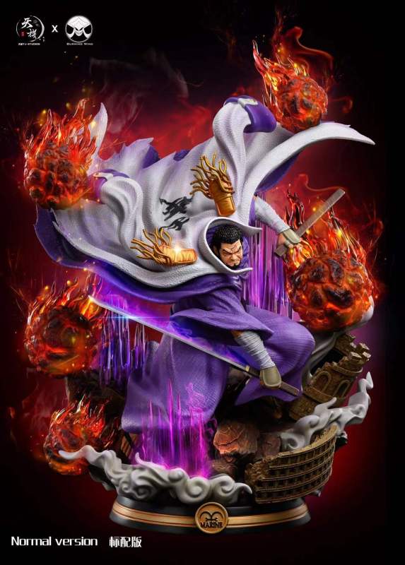 【In Stock】Burning Wind Studio One-Piece Fujitora Issho Resin Statue