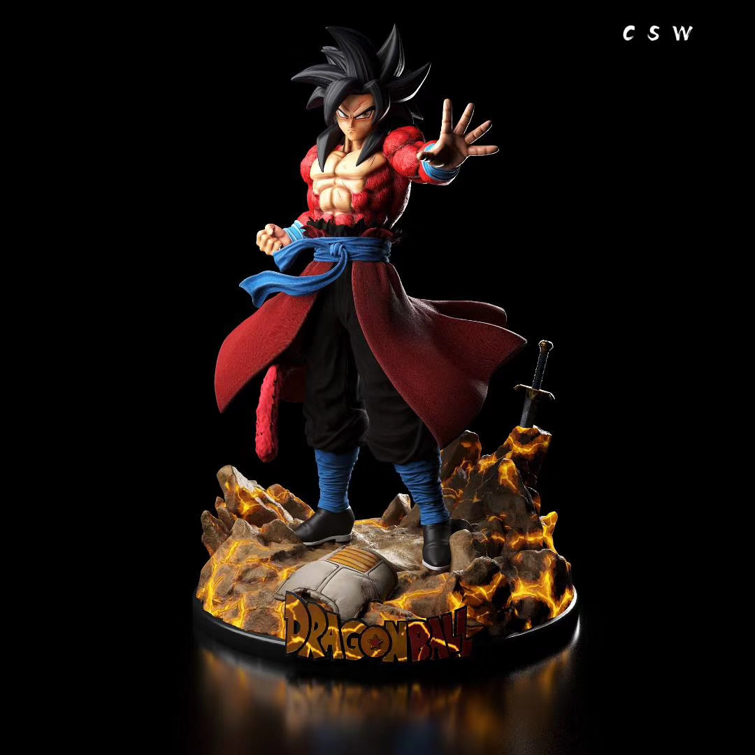 Ss4 goku statue sale
