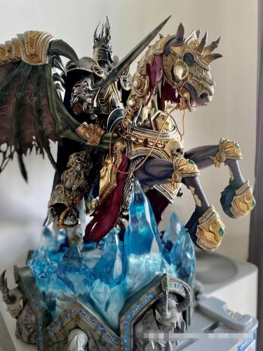 【In Stock】Core Play WOW Lich King Arthas Invincible 1/6 Scale Resin Statue