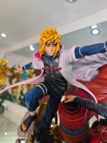 【In Stock】CW&Surge Studio Naruto Predestination Naruto&Jiraya&Namikaze Minato 1:7 Resin Statue