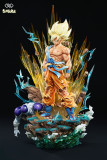 【Pre order】Infinite Studio Dragon Ball Z Goku SSJ 1/4 Scale Resin Statue Deposit