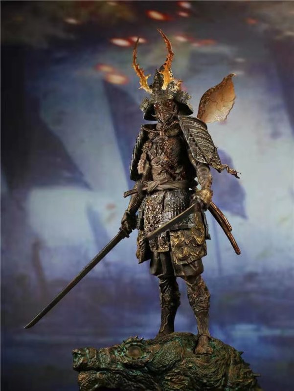 【Pre order】Taping Shell Studio The Spirit samurai Insect Warrior Resin Statue Deposit