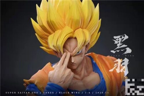 【Pre order】BlackWing Dragon Ball Super Goku SSJ3 in Teleport 1/6 Scale Resin Statue Deposit