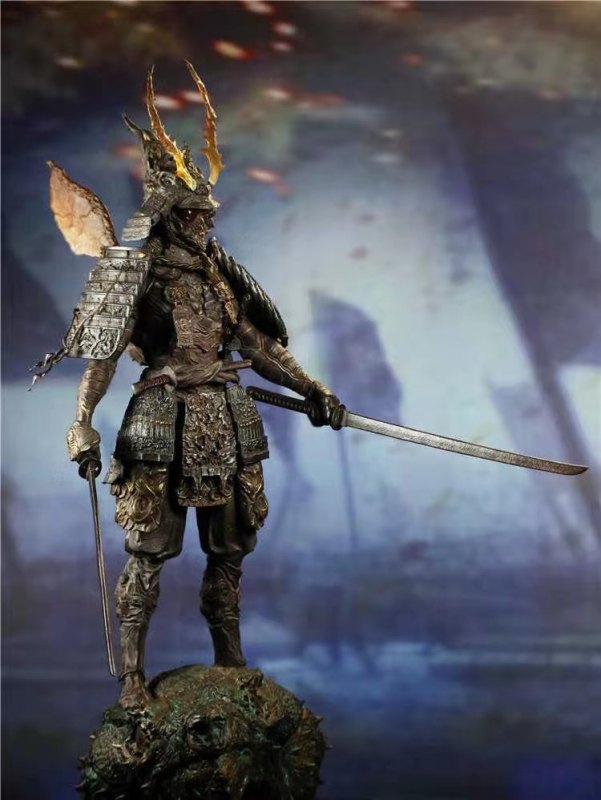 【Pre order】Taping Shell Studio The Spirit samurai Insect Warrior Resin Statue Deposit