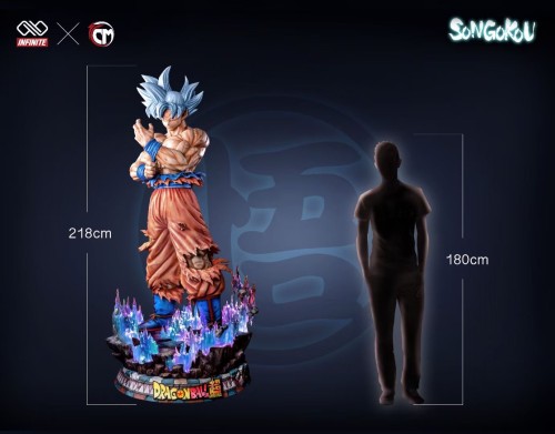 【In Stock】Infinite Studio Dragon Ball Super Goku Migatte no Gokui 1/1 Scale Resin Statue