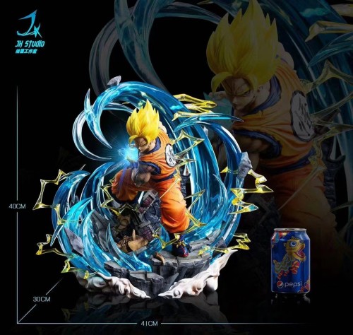 【Pre order】JH Studio Dragon Ball Z Super Goku SSJ2 1/4 Scale Resin Statue Deposit