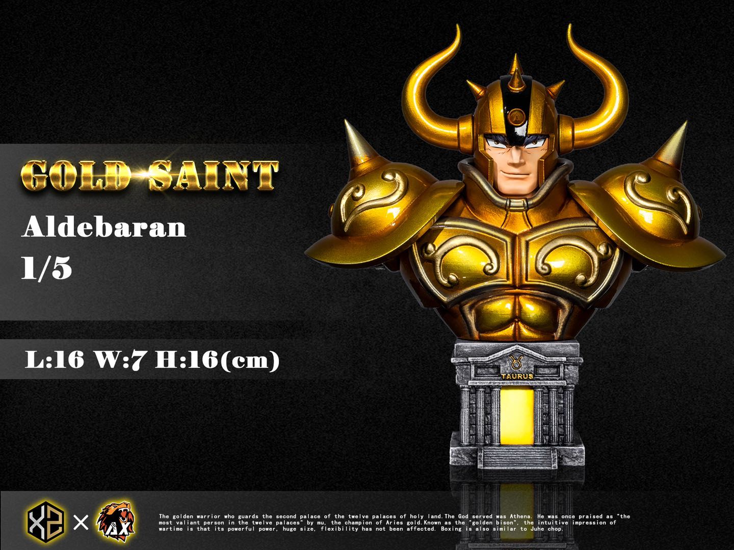 Pre order】XZ Studio Saint Seiya the Zodiac No.02 Taurus