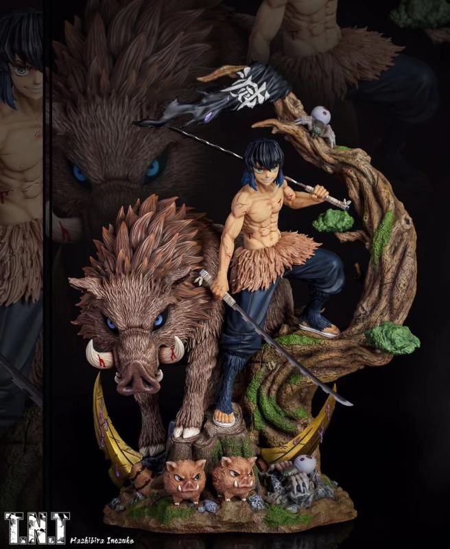 【In Stock】TNT Studio Demon Slayer: Kimetsu no Yaiba Hashibira Inosuke Resin Statue