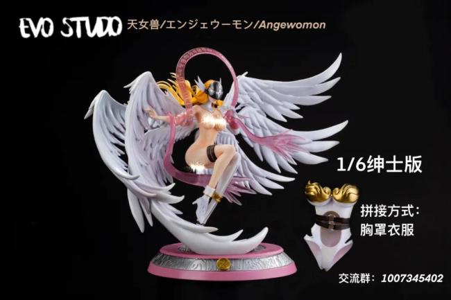 【Pre order】EVO Studio Digital Monster Angewomon Resin Statue Deposit