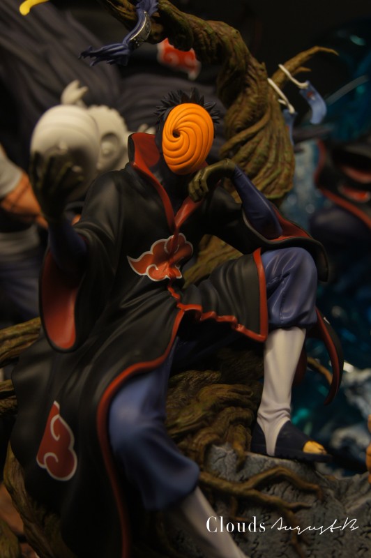 【In Stock】Clouds Studio Akatsuki Resonance Series No.5 Uchiha Obito Resin Statue