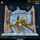 【Pre order】JacksDo Saint Seiya the zodiac constellations JK.Scene-30 Ⅸ BOX Zodiac Sagittarius Diorama Resin Statue Deposit