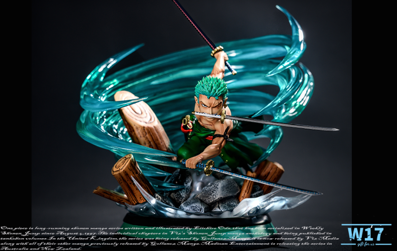 【Pre order】W17 Studio One-Piece Zoro two years after WCF Resin Statue Deposit