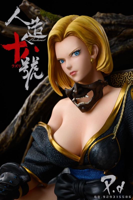 【In Stock】P.D.Studio Dragon Ball Z Samurai Android 18 Resin Statue