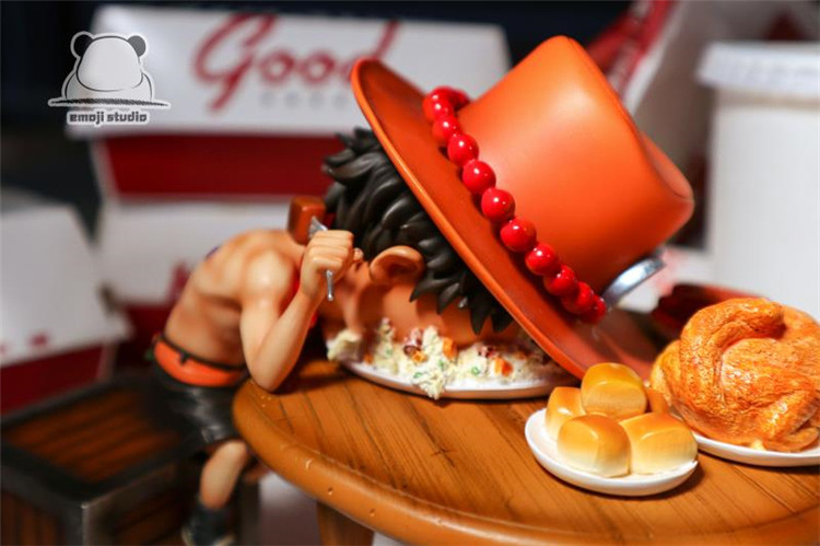 【Pre order】Emoji Studio One-piece Eating Sleeping Ace SD Resin Statue Deposit