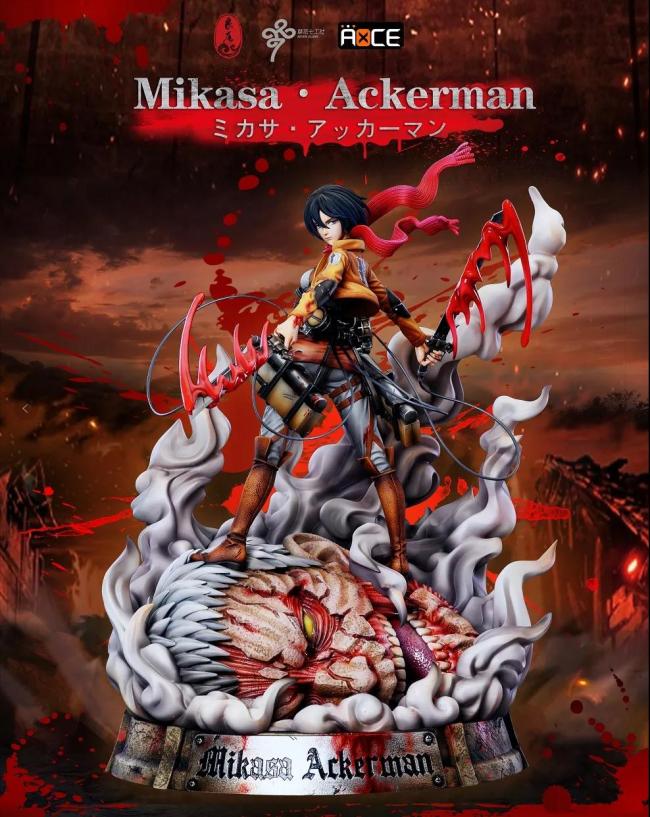 【In Stock】LC Studios Attack on Titan Mikasa·Ackerman Resin Statue