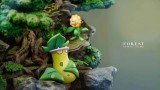 【In Stock】GENE Studio Pokemon The Forest Family Resin Statue