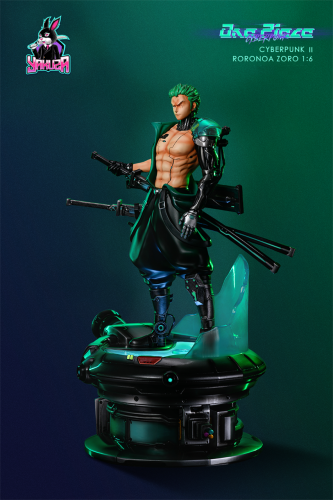 【Pre order】YAKUZA studio One Piece Cyberpunk Zoro 1/6 Scale Resin Statue Deposit