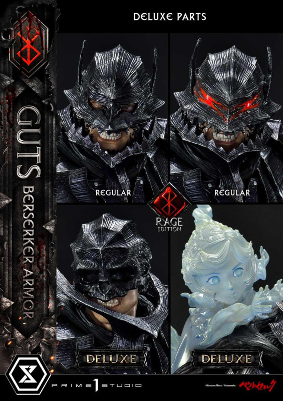 【In Stock】Prime 1 Studio Berserk UPMBR-18 The Rage Berserker Armor​ Guts Resin Statue (Copyright)