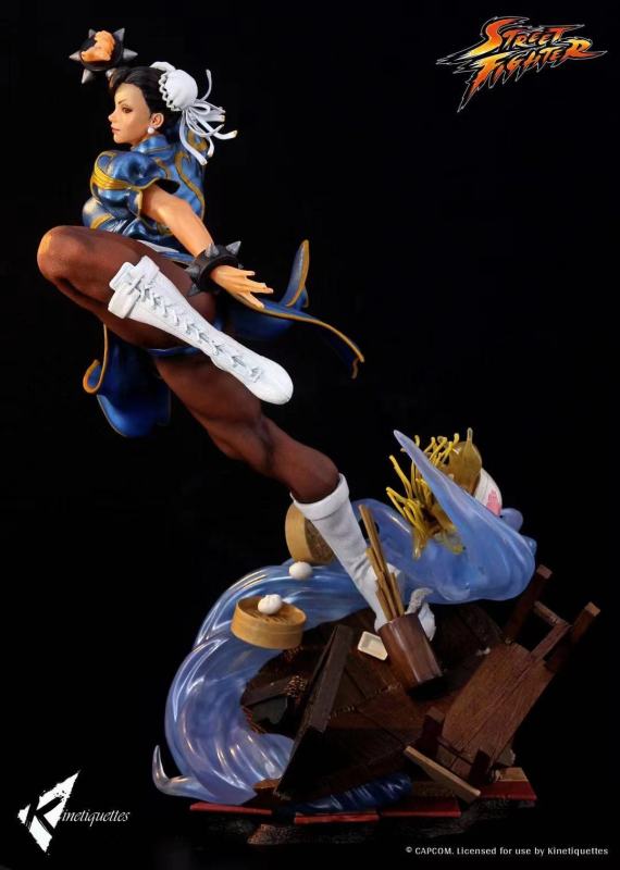 【In Stock】Kinetiquettes Street Fighter Chun Li Resin Statue（Copyright）