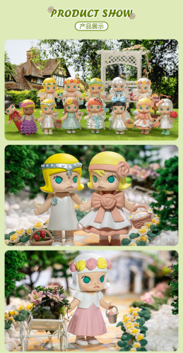 【In Stock】 POP Mart Series Wedding Flower Girl of Molly PVC Figure（Copyright）