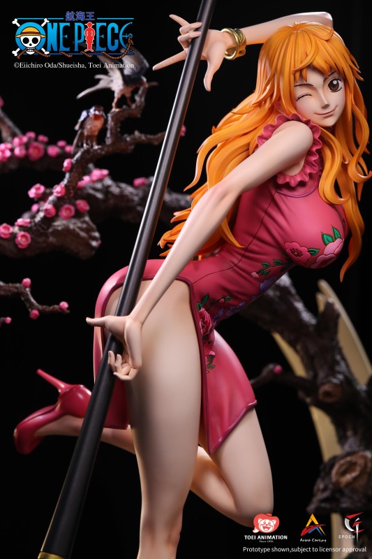 【In Stock】epoch studios One-Piece Nami Chinese Style Resin Statue Deposit（Copyright）