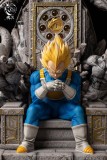 【In Stock】HunDian studio Dragon Ball Z Throne Vegeta 1/4 Resin Statue