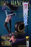 【In Stock】Puffer studio One Piece Boa Hancock racing girl Resin Statue