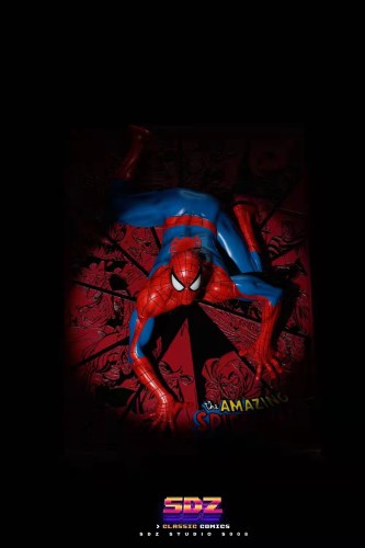 【Pre order】SDZ Marvel Comics Spiderman Statue Decoration Frame Deposit