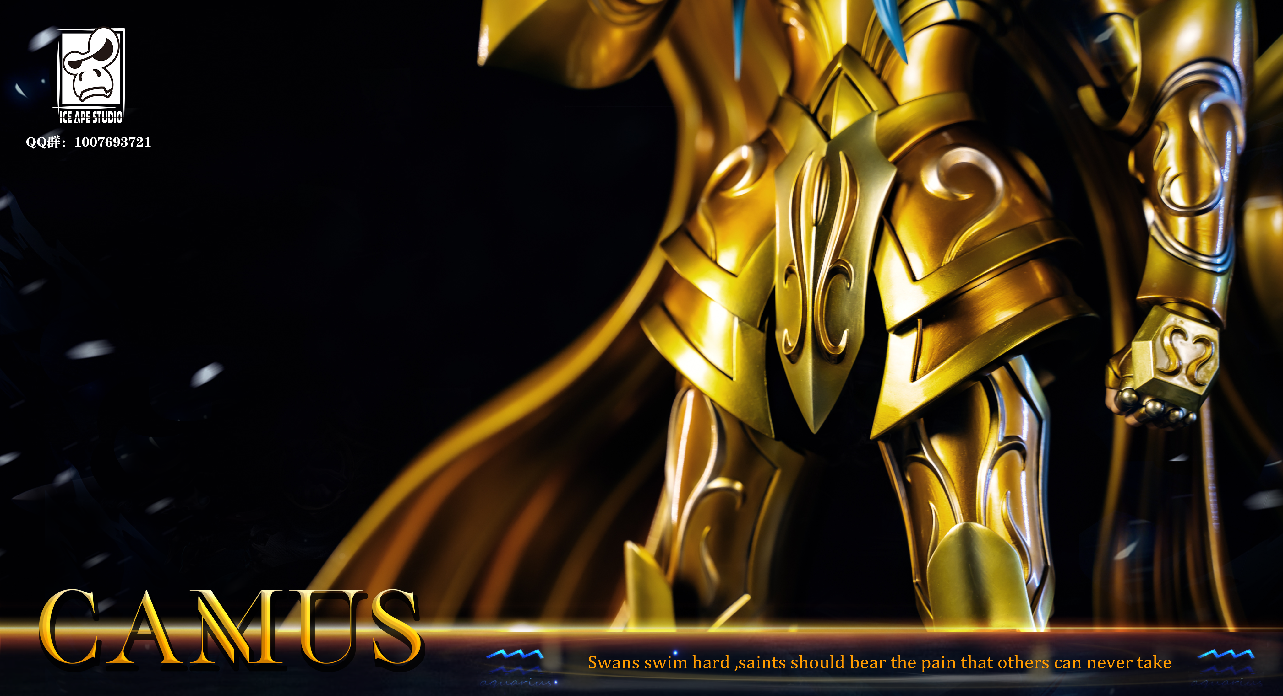 Ice Ape Studio Saint Seiya 1/6 Gold Saint Aquarius Camus