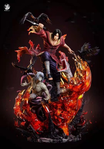 【In Stock】Ventus Studio Naruto Uchiha Family Sasuke&Itachi Resin Statue Deposit