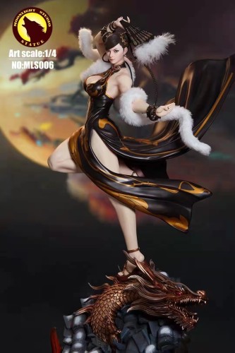 【Pre order】MOONLIGHT STUDIO Street Fighter Chun Li 1/4 Scale Resin Statue Deposit