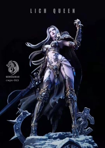 【Pre order】Leviathan The Lich Queen Reins Resin Statue Deposit