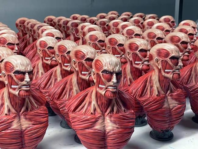 【In Stock】JOY Station collection Attack on Titan Colossal Titan Bust Resin Statue